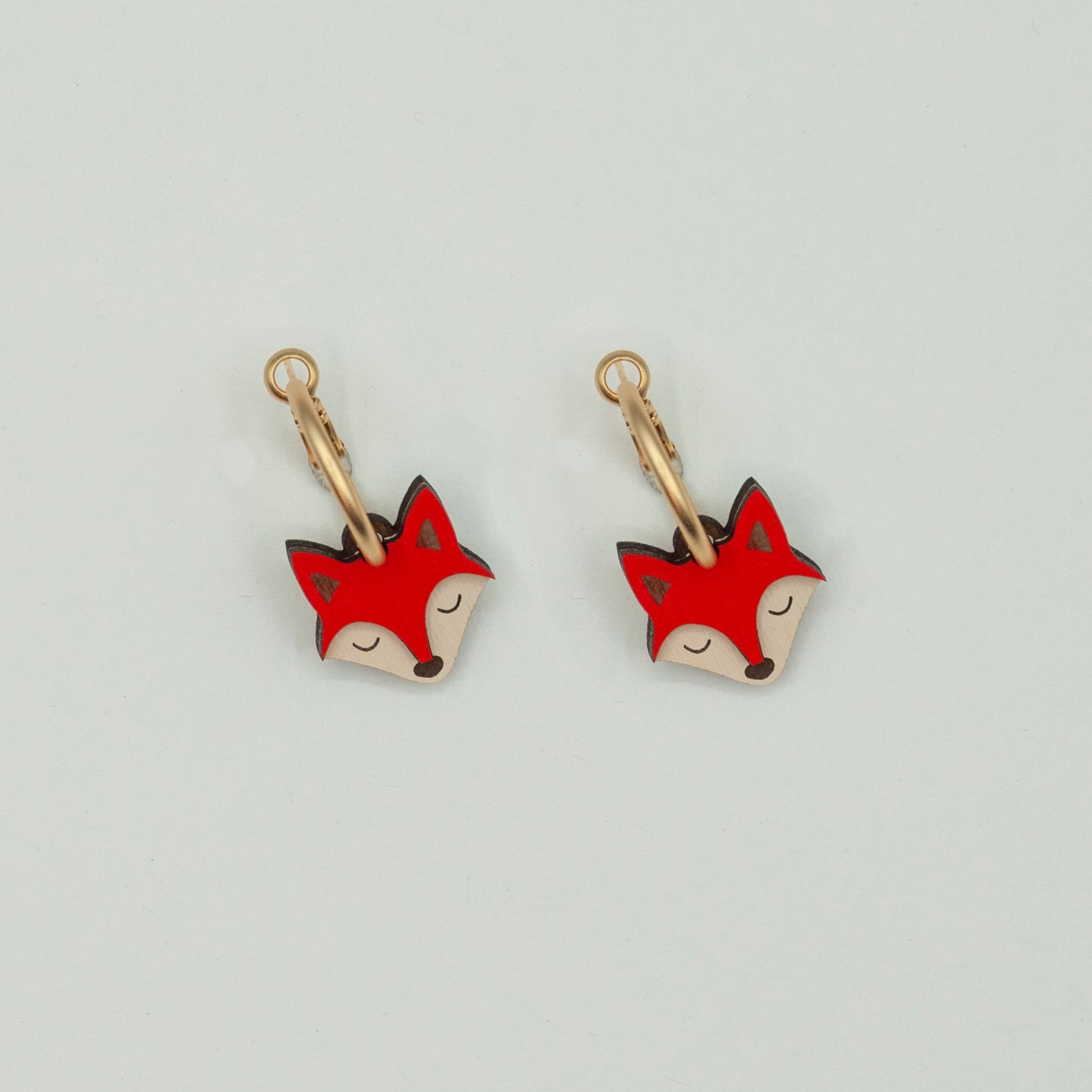 Curious Fox Earrings