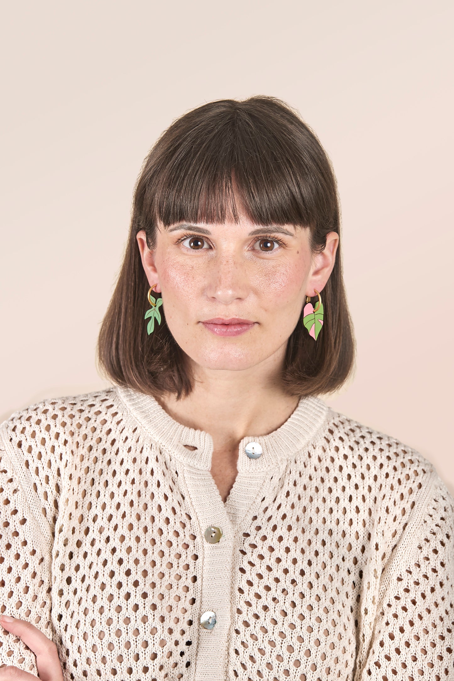 Philodendron Earrings