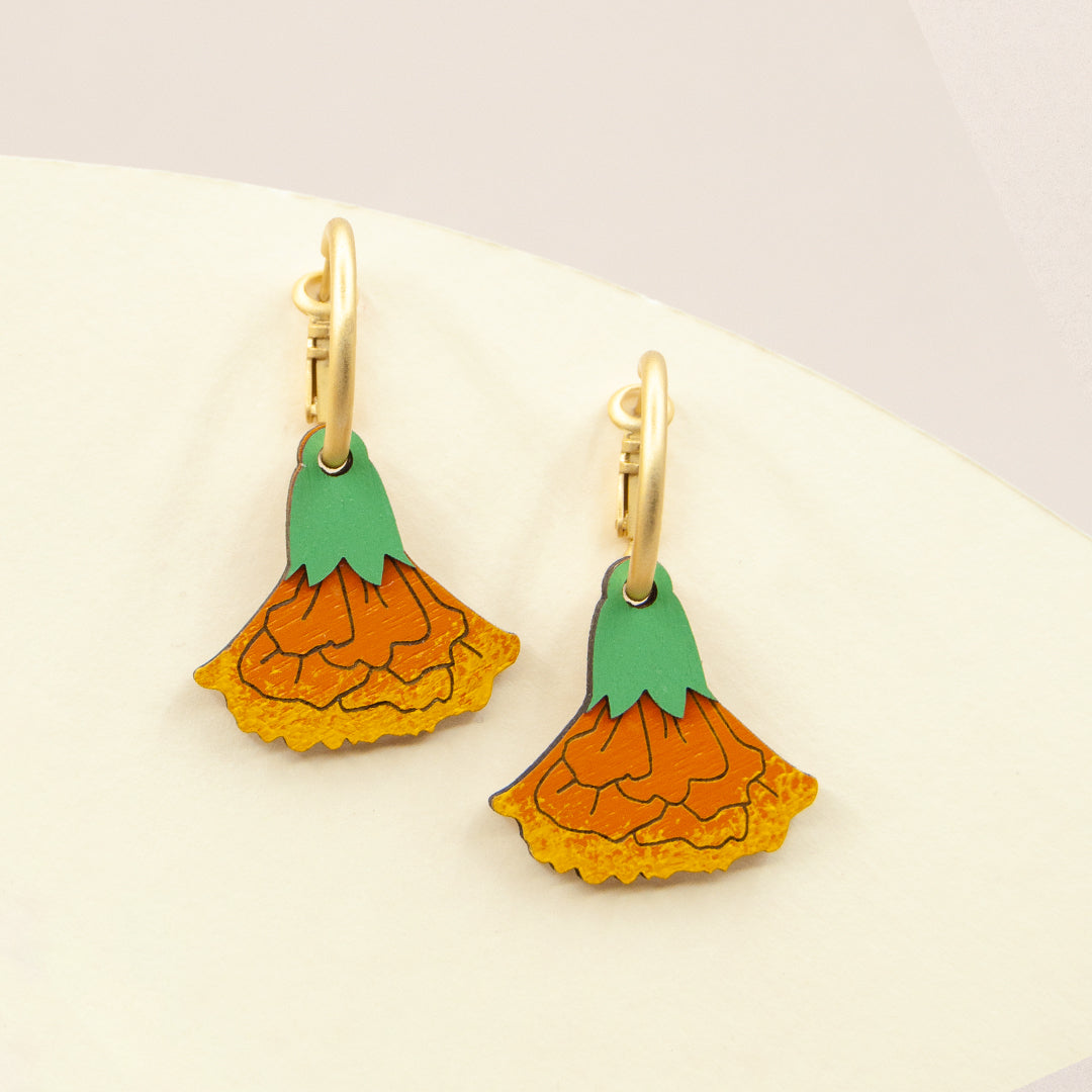 Dancing Marigold Earrings