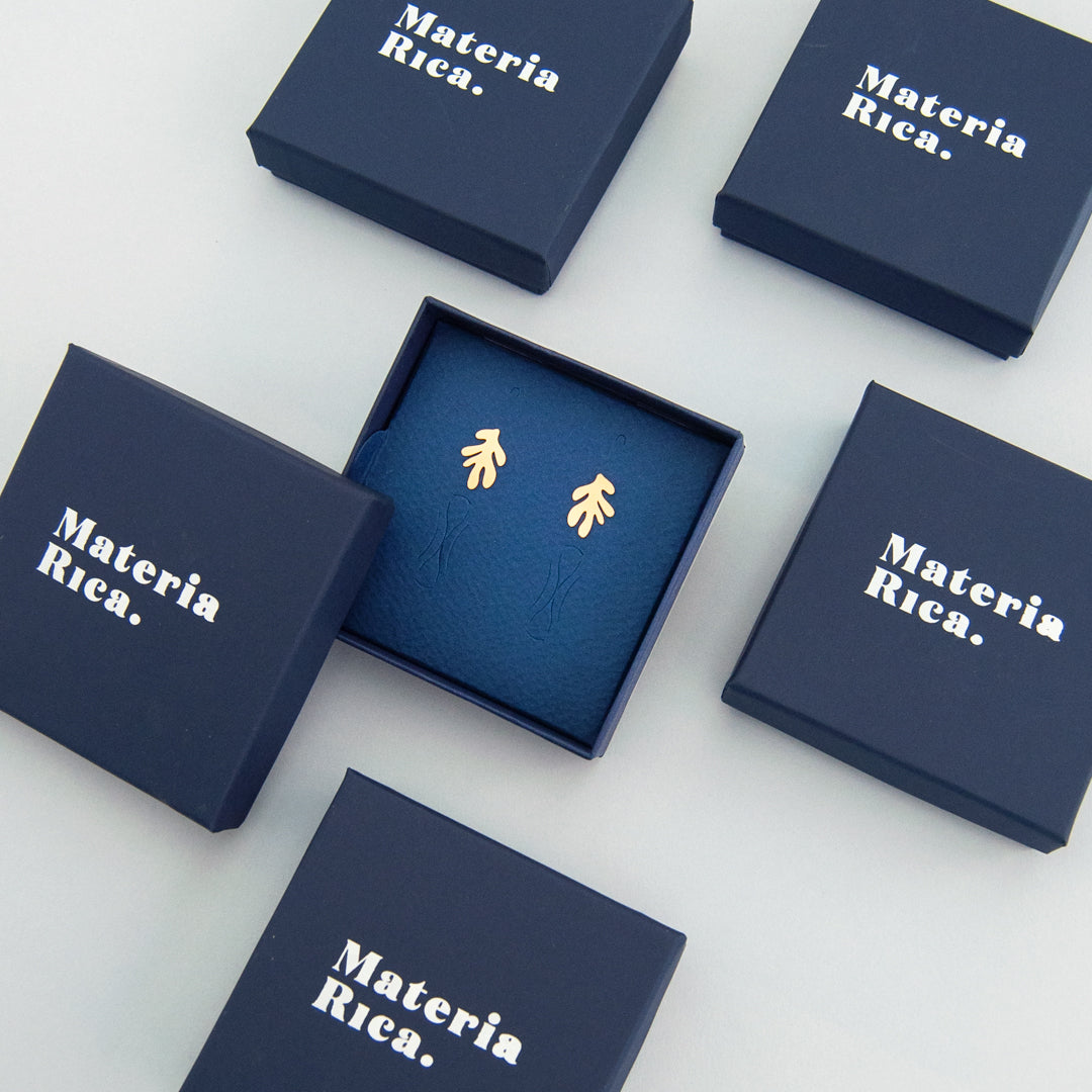 Bee 24K Gold Stud Earrings