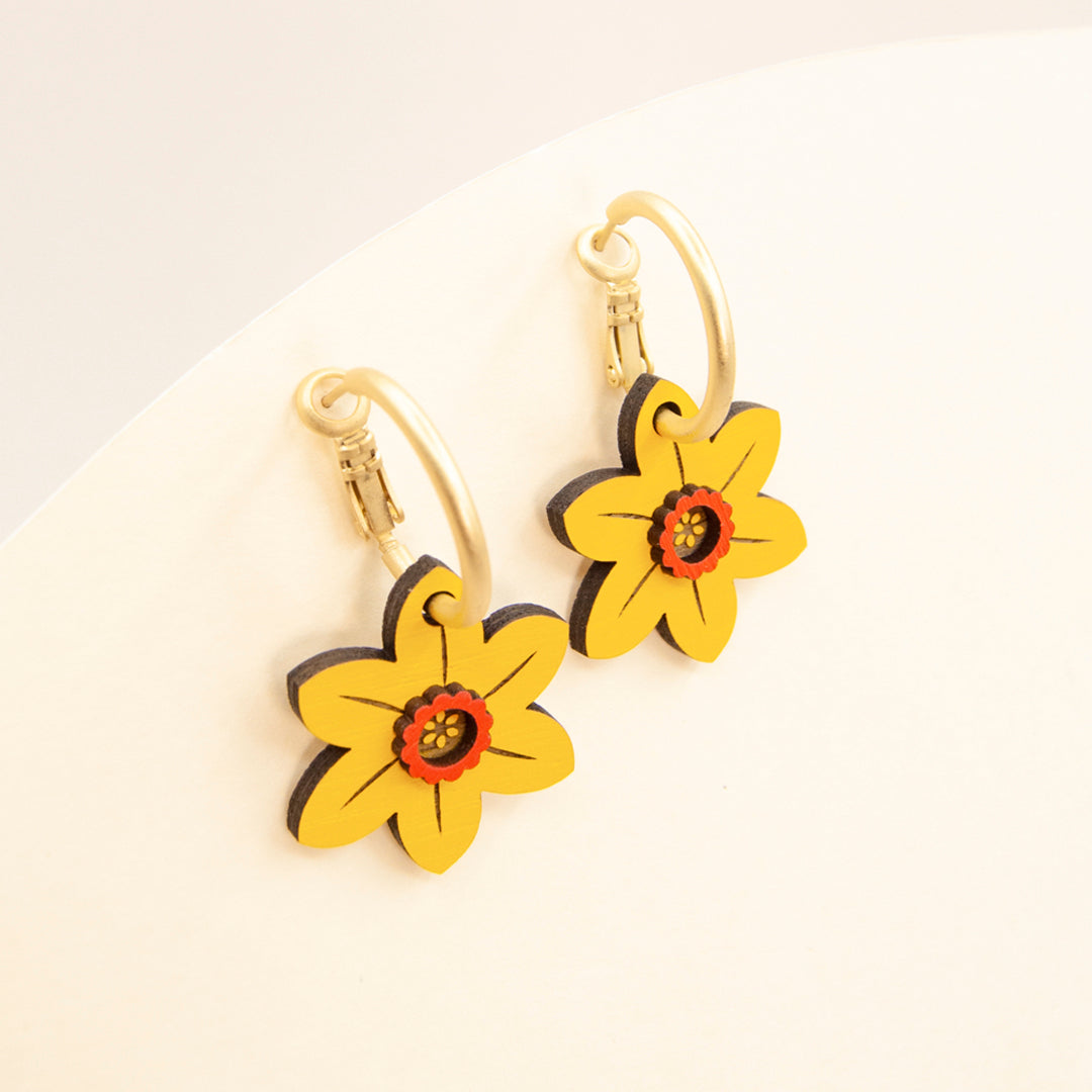 Narcissus Bloom Earrings