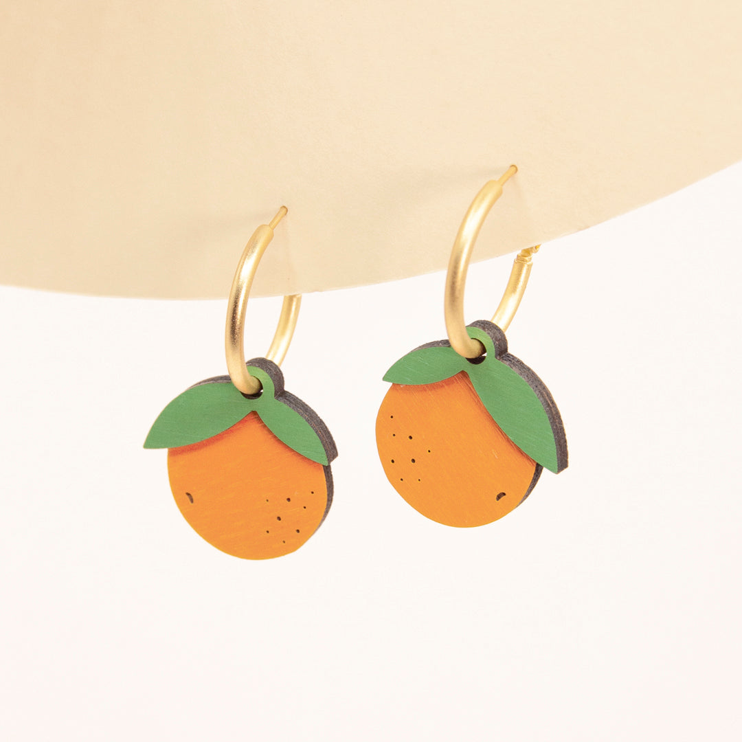 Juicy Orange Earrings