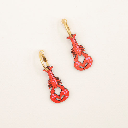 Red Lobster Earrings