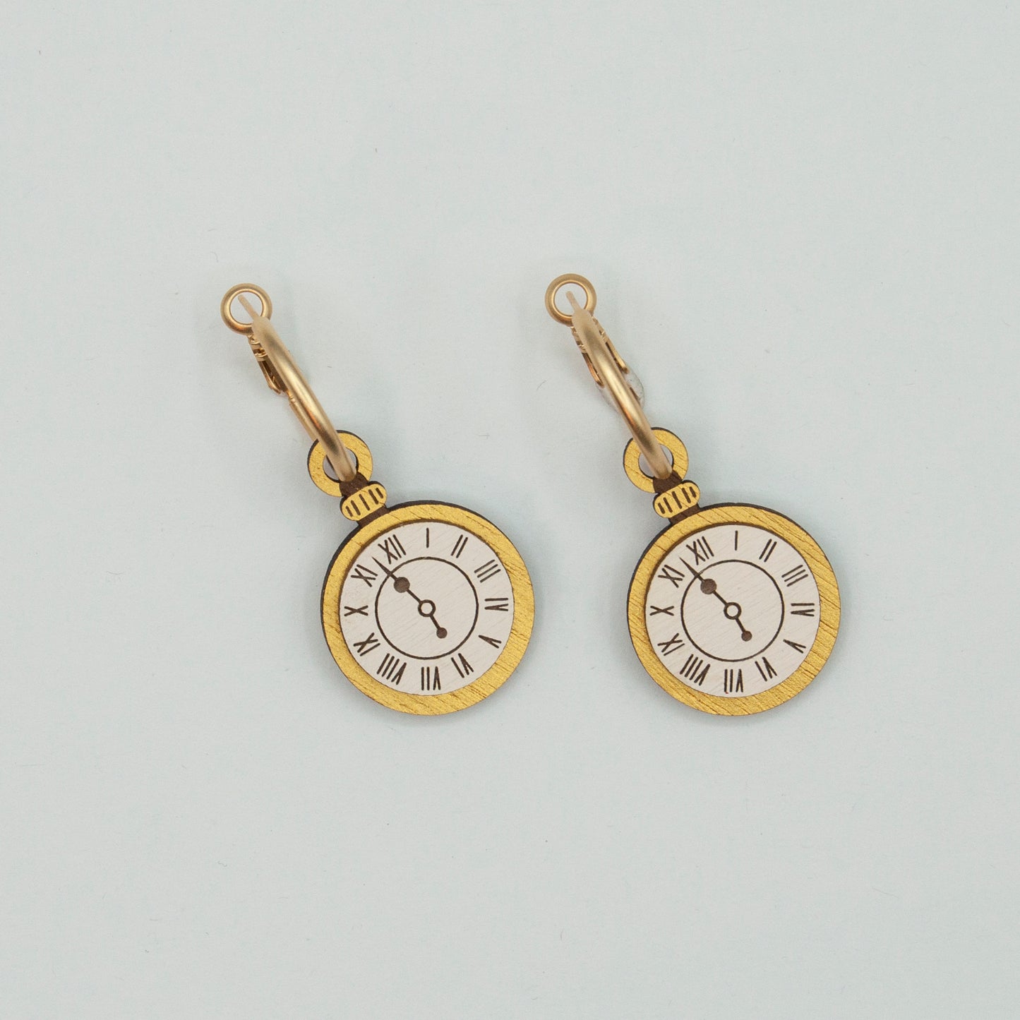 Wonderland Time Earrings (Reversible)