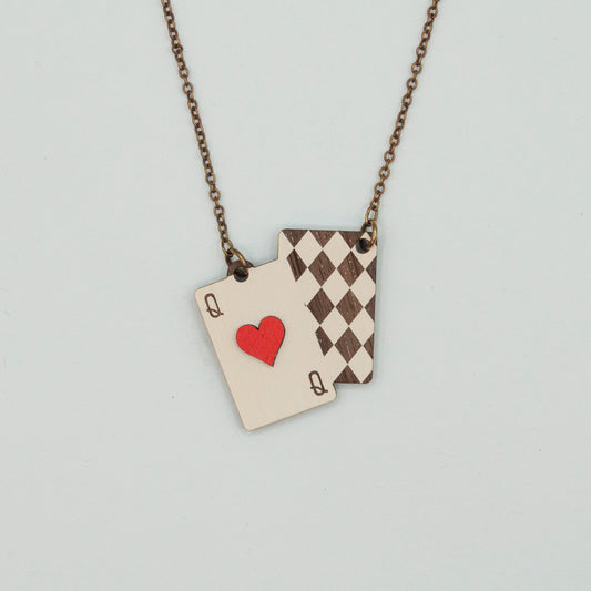 Playing Cards Necklace