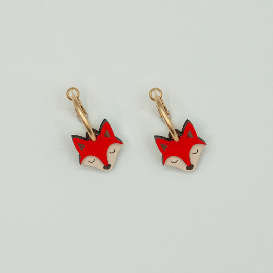 Curious Fox Earrings