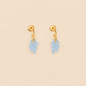 Coral Blue Earrings