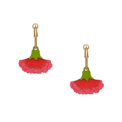 Dancing Carnation Earrings