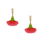 Dancing Carnation Earrings