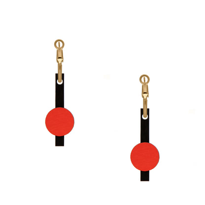 Dual Geometry Earrings