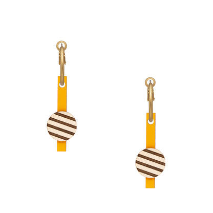 Dual Geometry Earrings