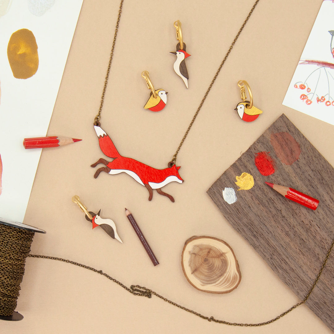 Red Fox Necklace