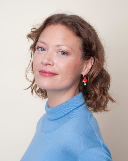 Mushroom Earrings