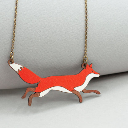 Red Fox Necklace