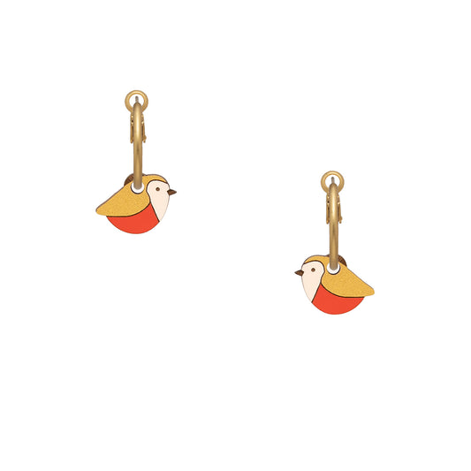 Red Robin Earrings