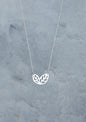 Rustling Leaf Silver Necklace