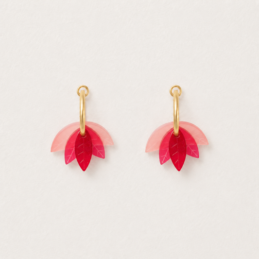 Selva Red Earrings