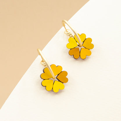 Sunshine Hearts Earrings