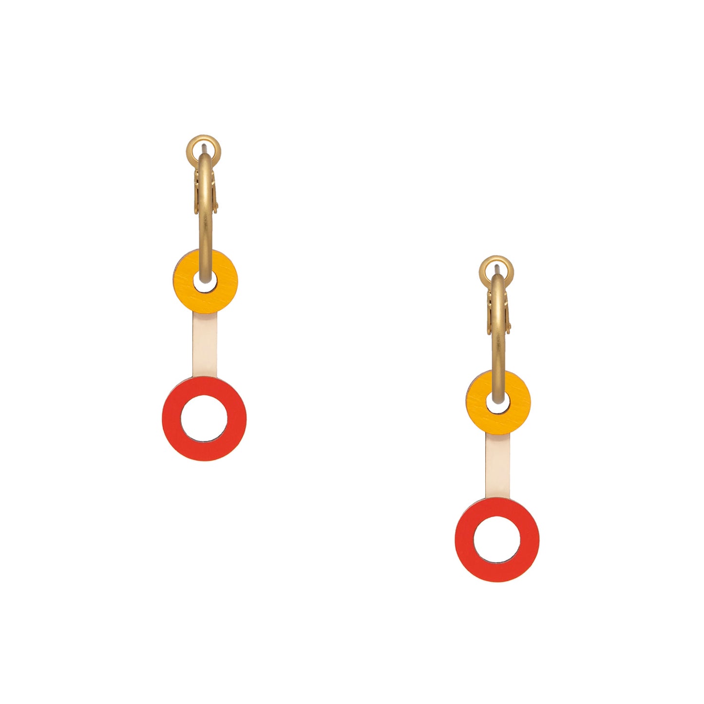 Upside-Down Circles Earrings