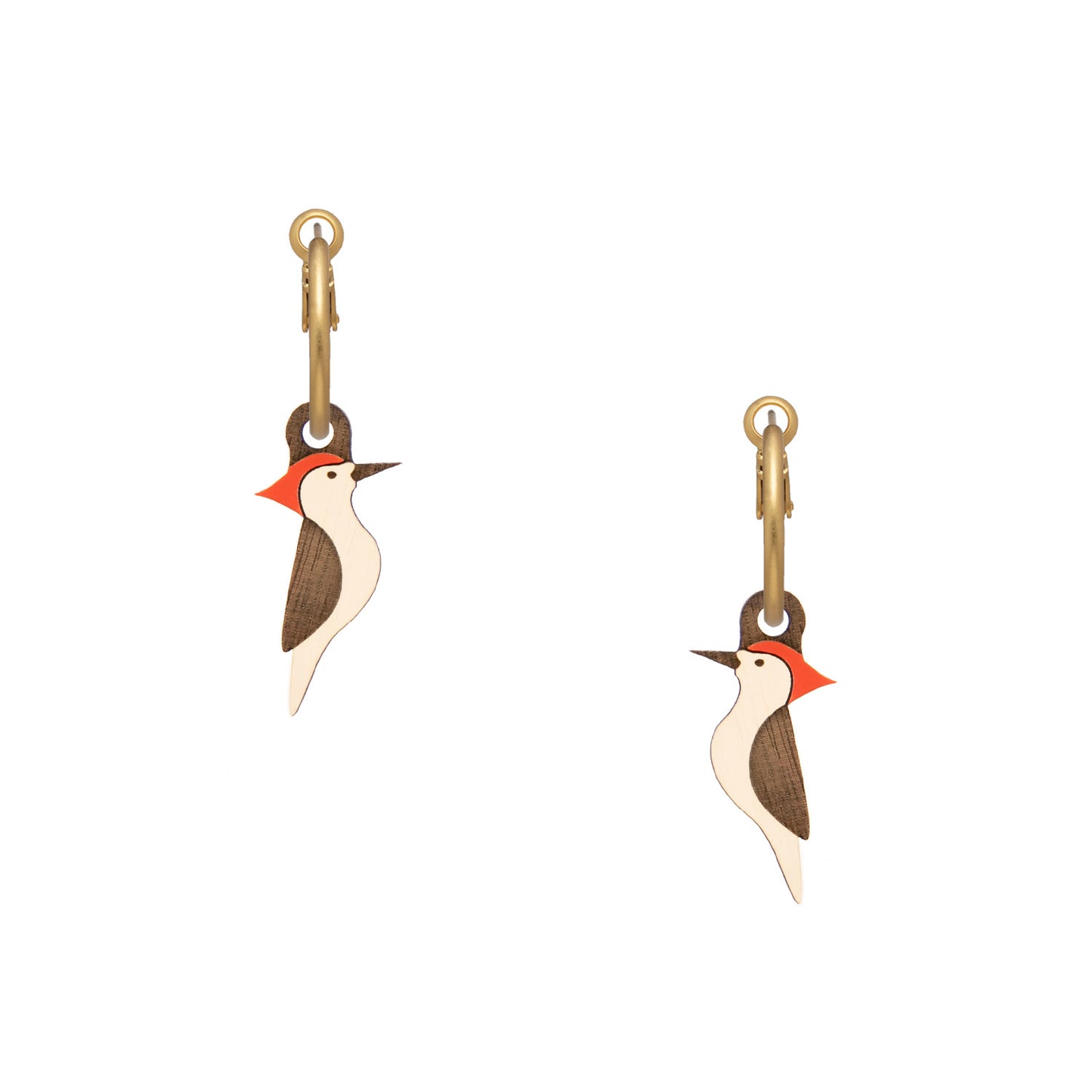 Woodpecker Earrings