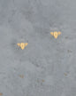 Bee 24K Gold Stud Earrings