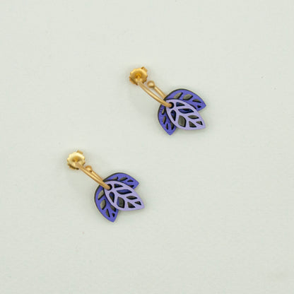 Rustling Violet Mini Earrings