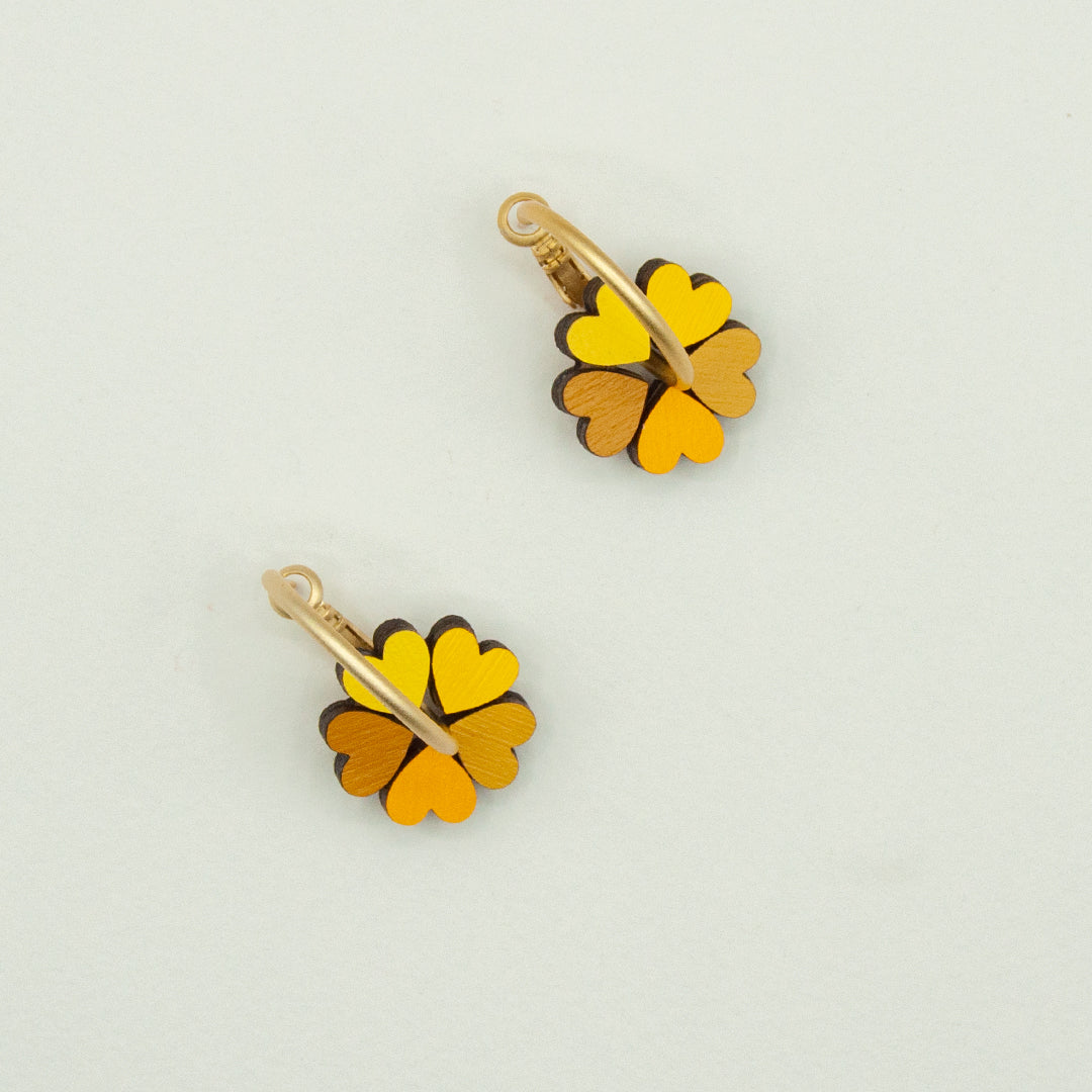 Sunshine Hearts Earrings